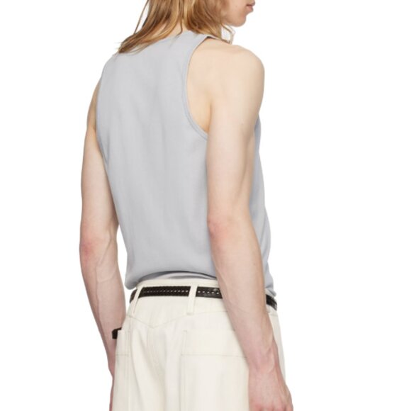 BNWT SS25 LEMAIRE TANK TOP BLUE GREY S & L - Picture 11 of 12